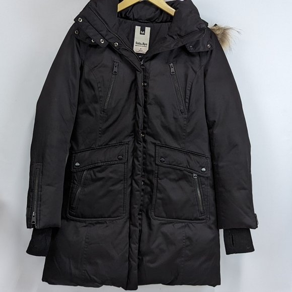 Soïa & Kyo Down Coat, Soia & Kyo Parka, Women's Medium - Picture 2 of 15